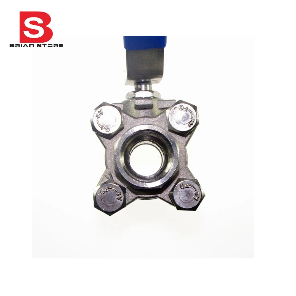 DN15 G1/2 &quotЖенский 3 Piece Полный порты 304 нержавеющая сталь шаровой клапан|steel ball valve|ball