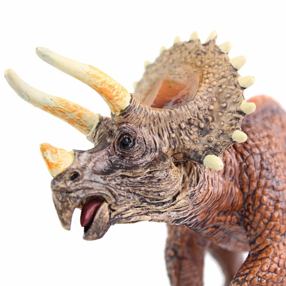 Wiben Jurassic Triceratops игрушки динозавра экшн и фигурки животных Коллекция высокого