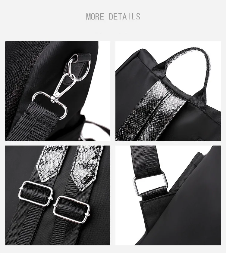 2019 рюкзак для женщин Мода блёстки Backpask Anti theft женский повседневное Путешествия плеча Rugzak Оксфорд школьная сумка для девочек подростков