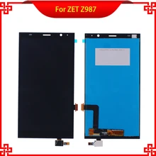 6” LCD Display Touch Screen Digitizer Assembly Replacement For ZTE Grand X Max+ Plus Z987 987 High Quality Mobile Phone LCDs