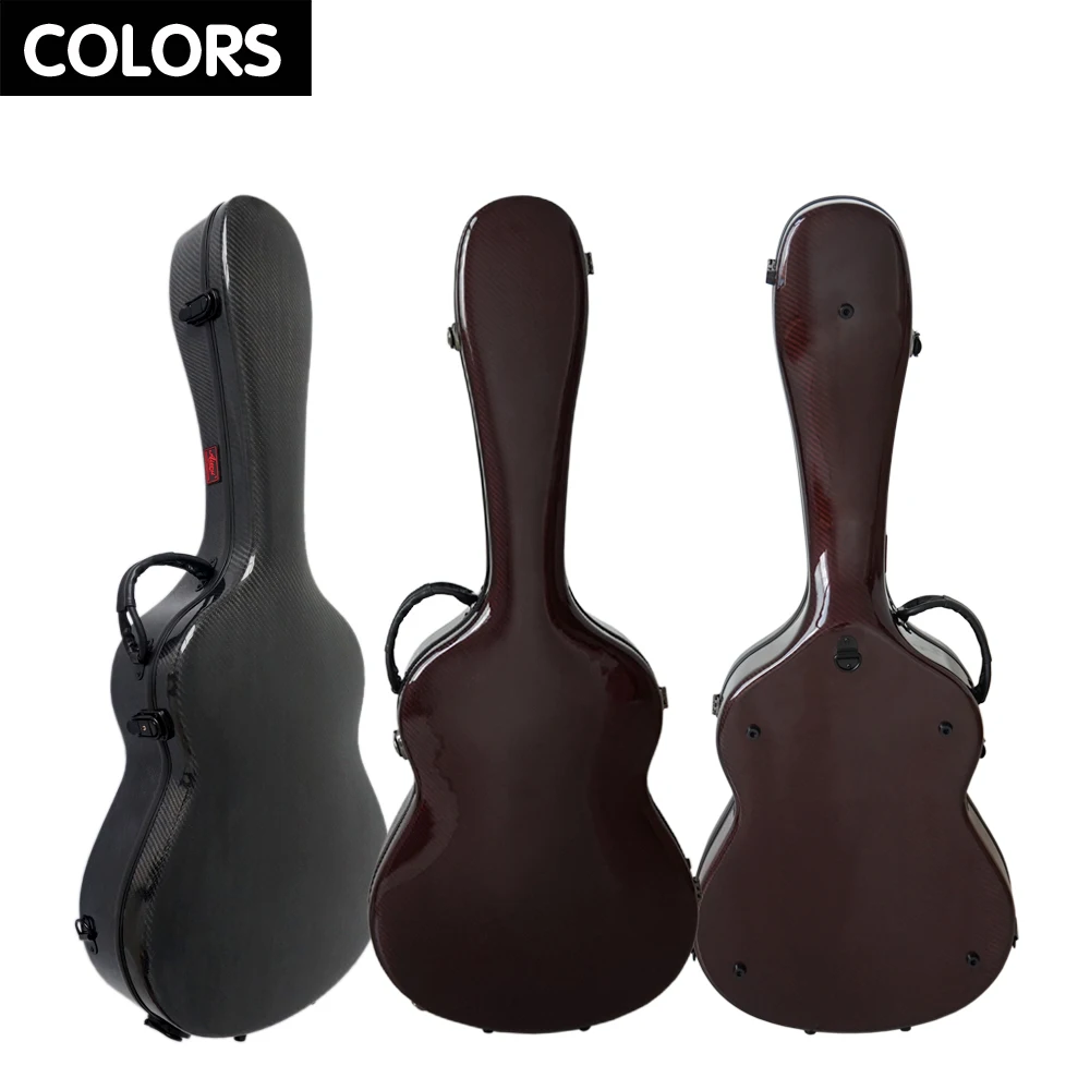 

Aiersi High Quality Wholesale OEM ODM Colour Carbon Fiber Guitar Hard Case
