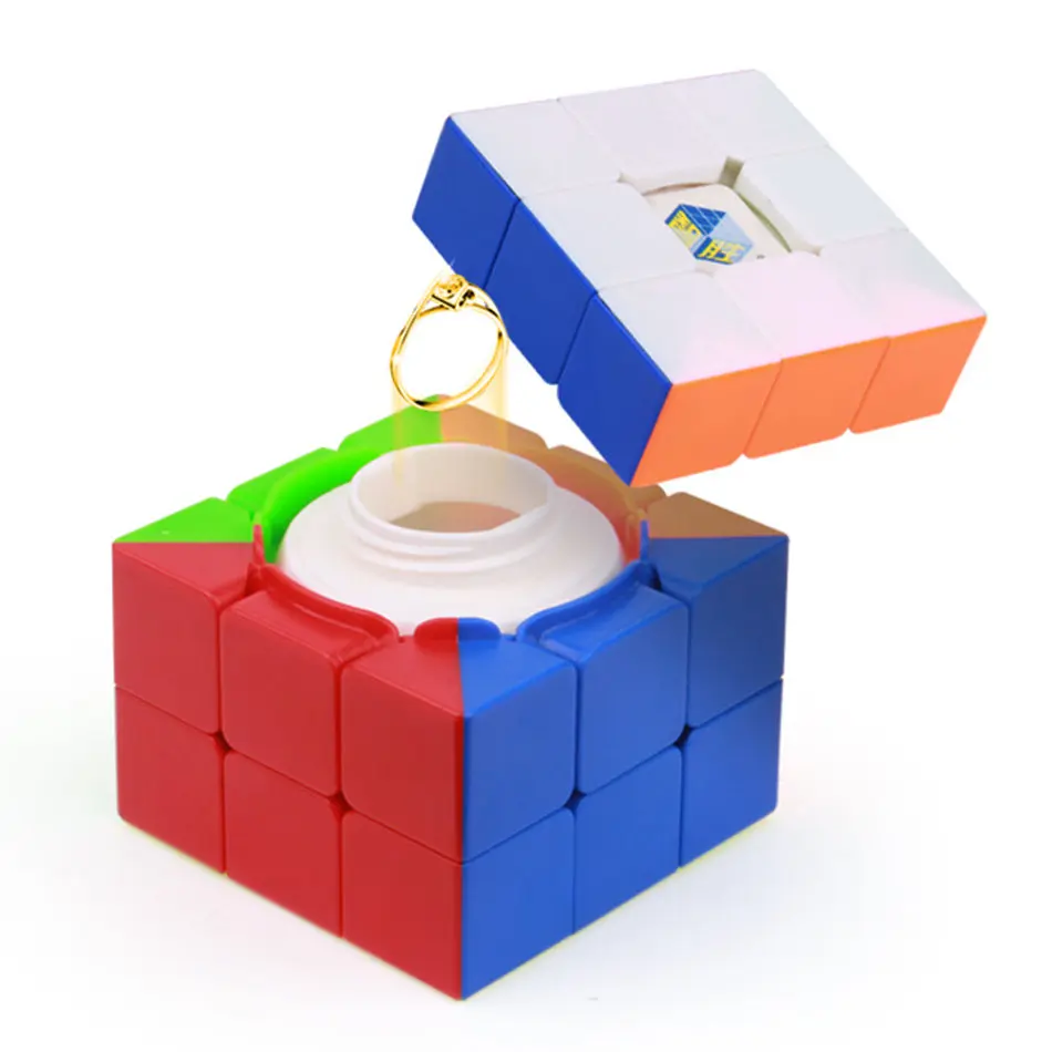 Yuxin Box 3x3x3 кубик рубика волшебный куб полый для хранения 3 слоя скоростной