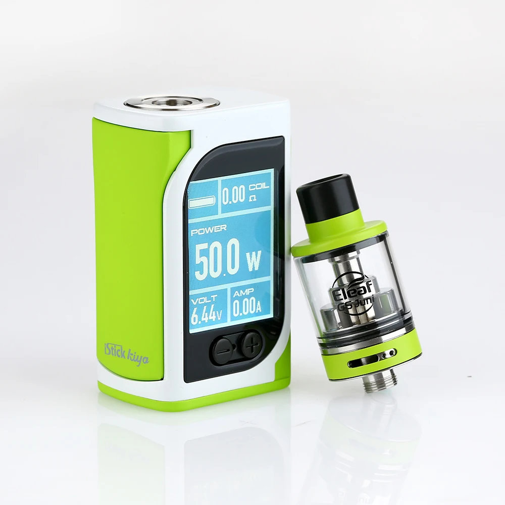 Оригинальный набор для вейпинга Eleaf IStick Kiya 50 Вт встроенный бокс мод 1600 мАч 2 мл
