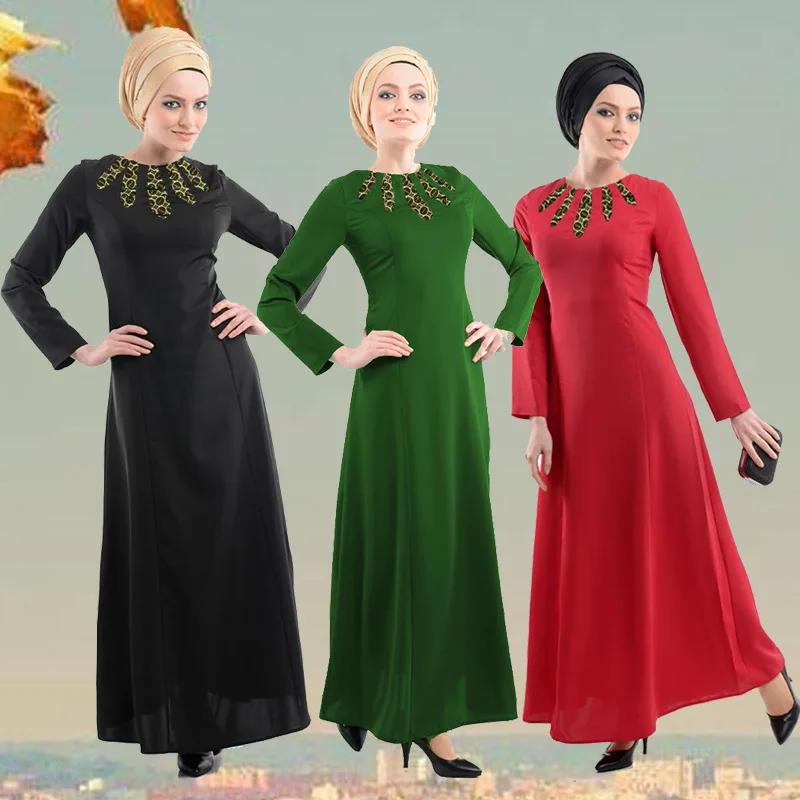 

muslim women dress Dubai Turkish Ladies Clothing robe musulmane Women Arab Ladies Caftan Kaftan Malaysia Abayas