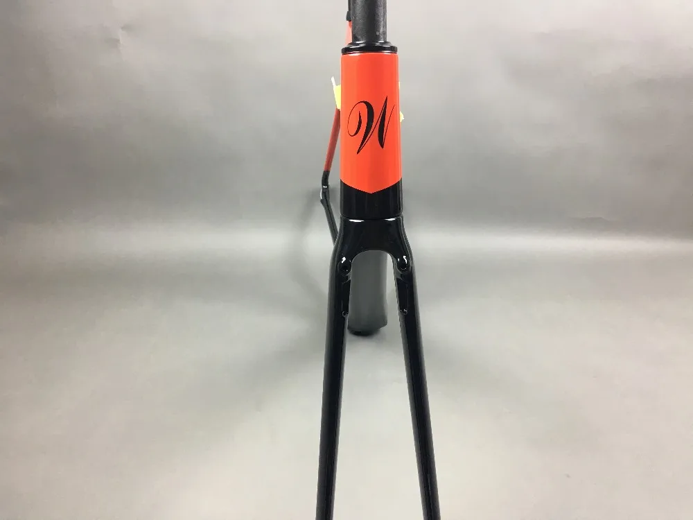 Cheap white red with black FASTERWAY classic carbon road frameset UD weave carbon bike frame:Frameset+Seatpost+Fork+Clamp+Headset 213 Cheap white red with black FASTERWAY classic carbon road frameset UD weave carbon bike frame:Frameset+Seatpost+Fork+Clamp+Headset 213