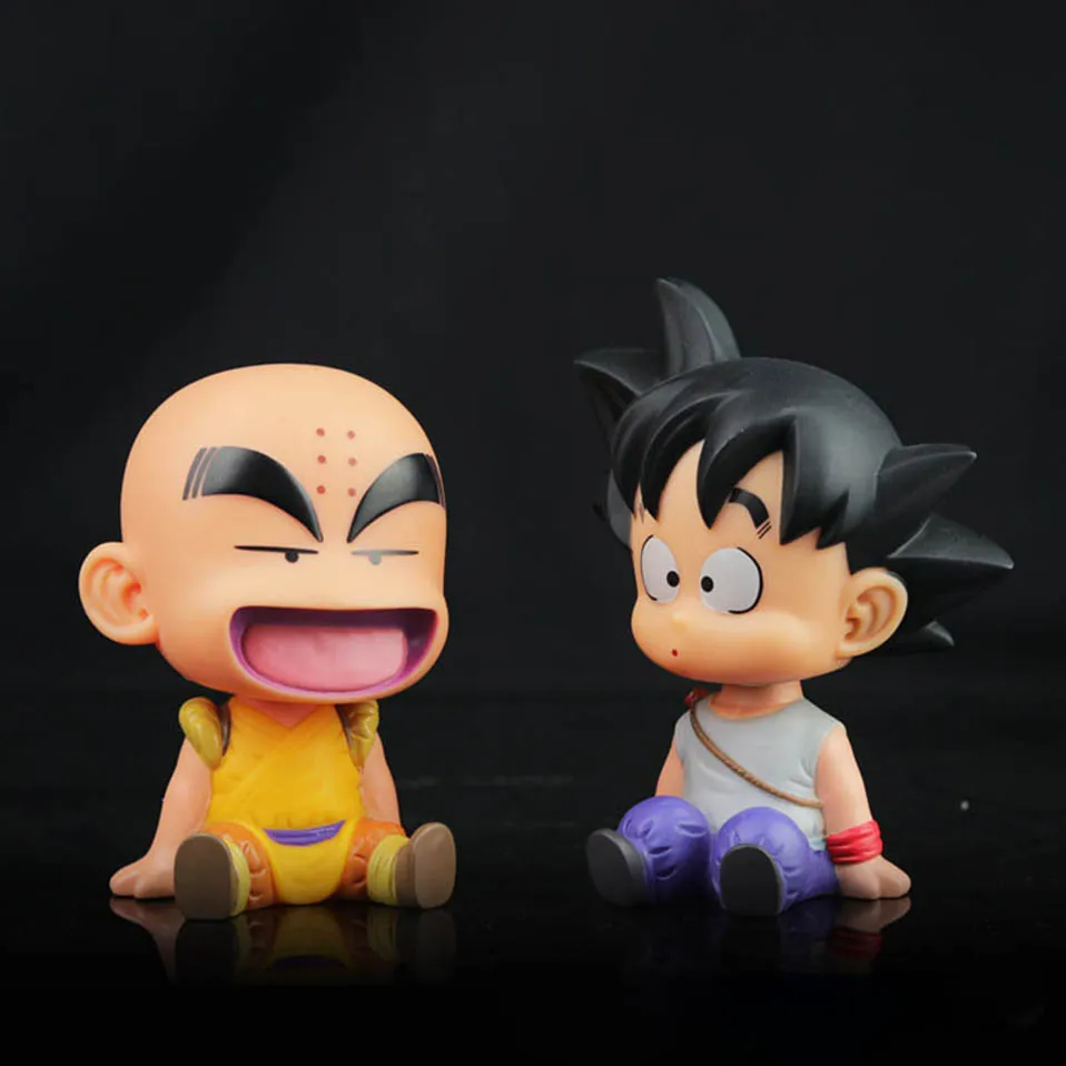 1 pc 12 cm dragon ball Z goku anime action figures Car Holder Decoration Doll Phone Bracket PVC Action Figure Model Toy   (2)