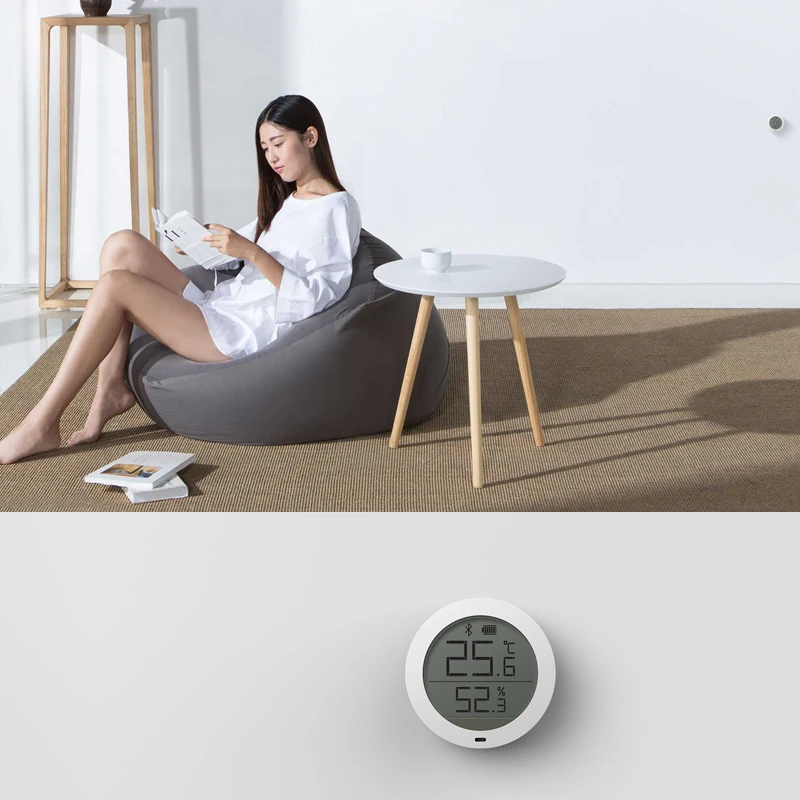 Цифровой термометр Xiaomi Mijia с ЖК экраном 5 шт. Bluetooth датчик температуры умный
