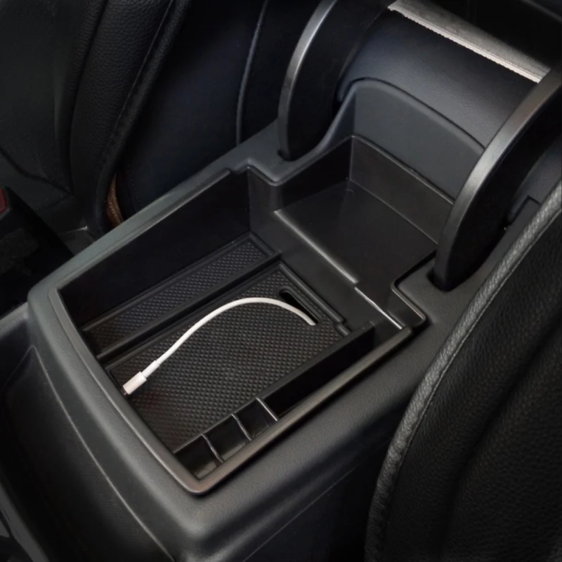 

Car organizer suit for Audi Q5 2009-2016 central armrest storage container holder tray box accessories car styling