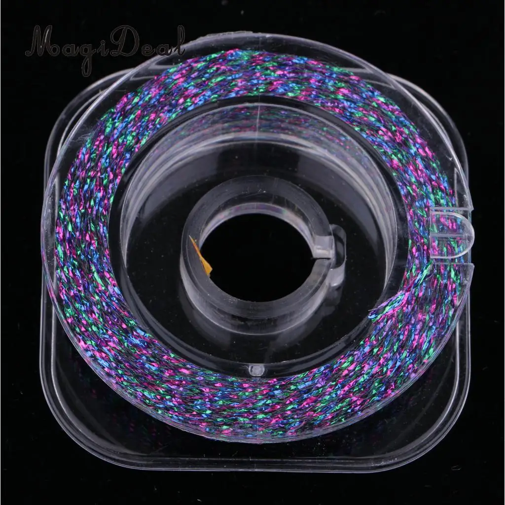 55yards/spool Metallic Guide Wrapping Fishing Line Thread Strong Nylon Fibers for Rod Building Repairing DIY