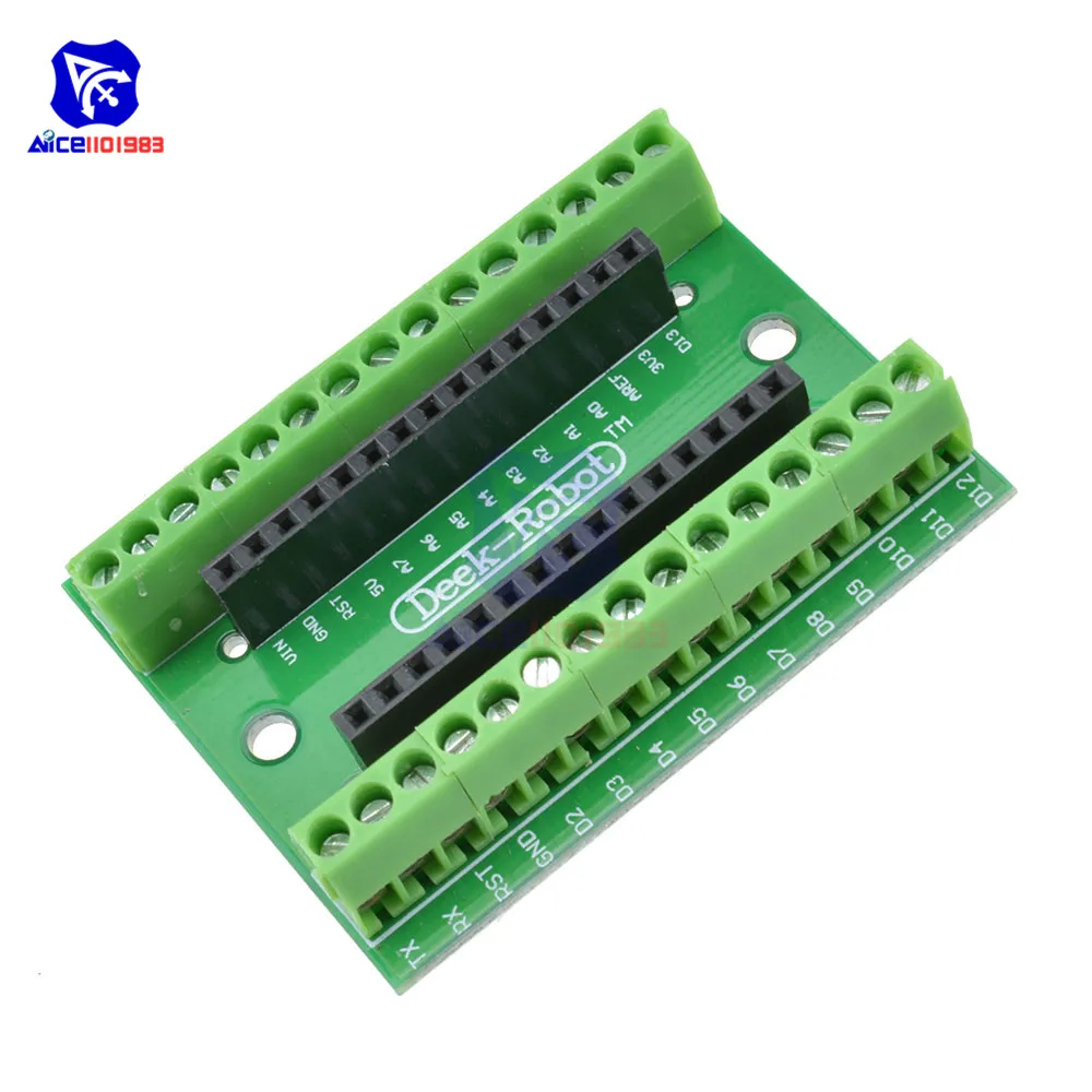 Плата расширения для контроллера NANO V3.0 3 0 простая Расширительная пластина Arduino AVR