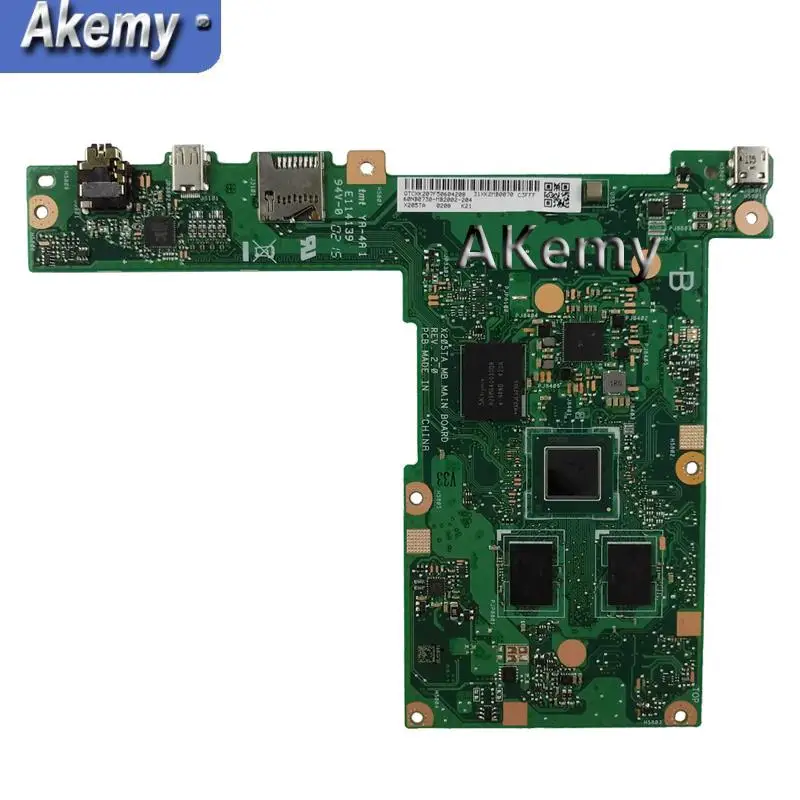 Akemy X205TA محمول اللوحة الأم ل ASUS X205TA X205T اللوحة 2G/Z3735F 128G SSD