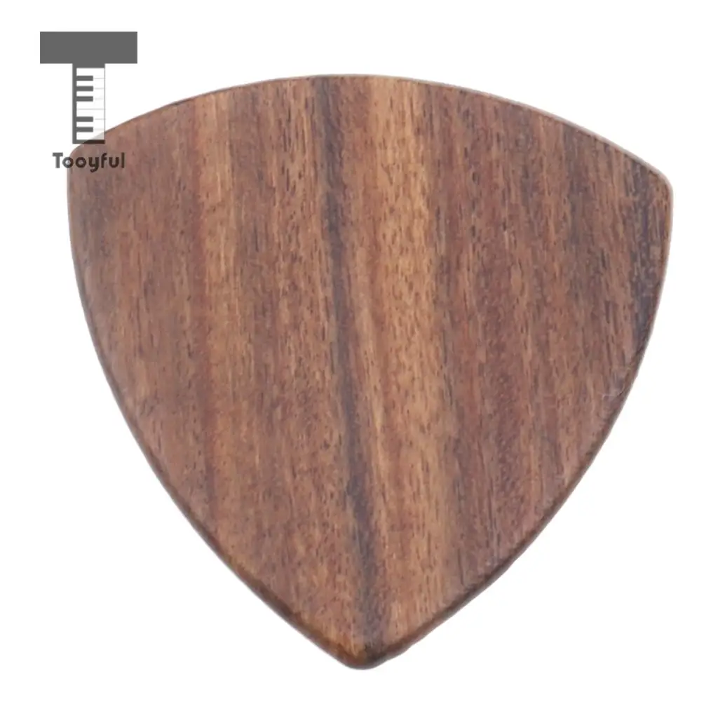 Tooyful 5 Pieces Polished Bass/Ukulele/Banjo/Guitars Picks Plectrums 2mm Thickness Musical Instrument Accessory