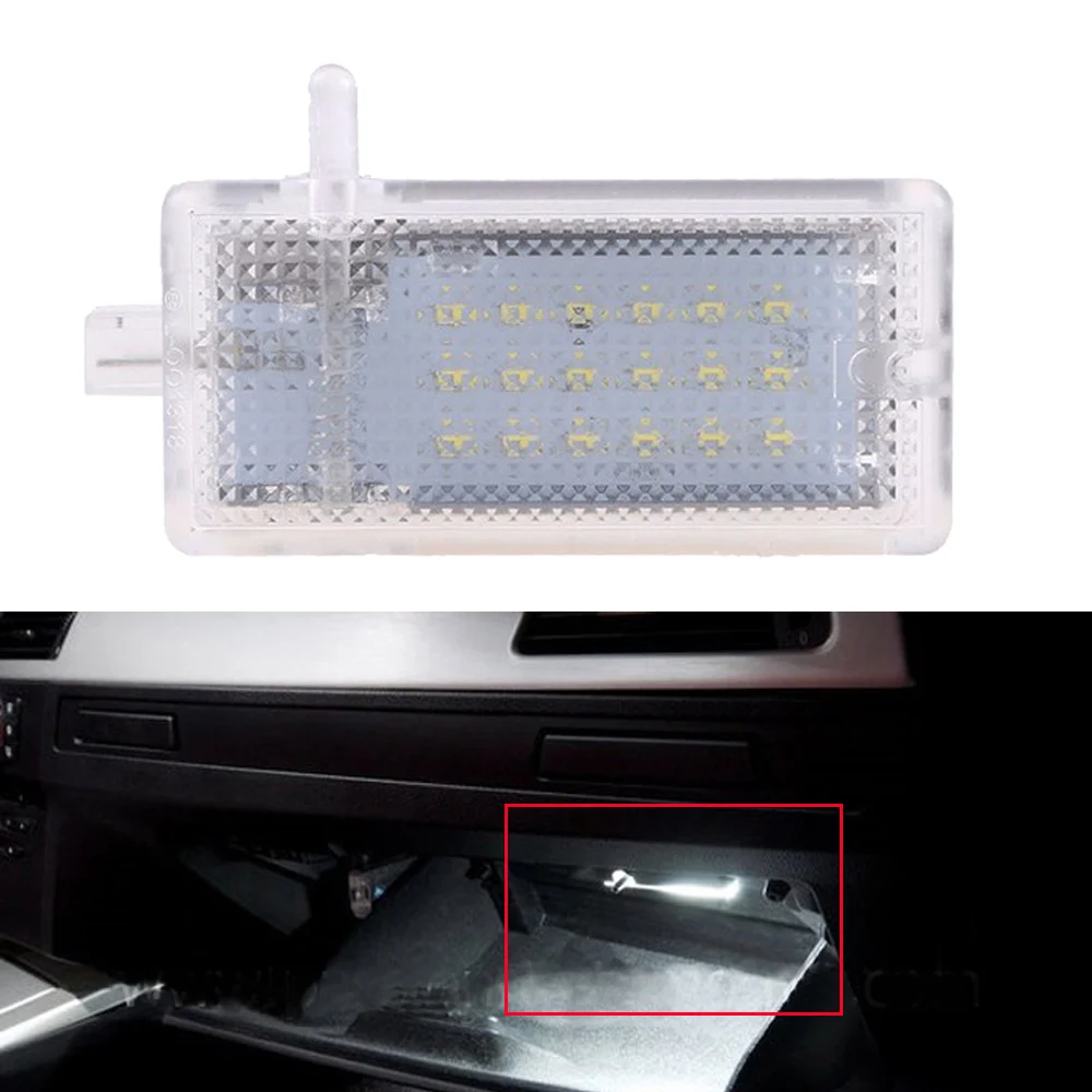 

1X Car LED Glove Trunk Light 12V LED Glove Box Lamp For BMW E46 E90 X5 E53 E81 E82 E83 X3 E84 X1 E87 E88 E89 E91 E92 Accessories
