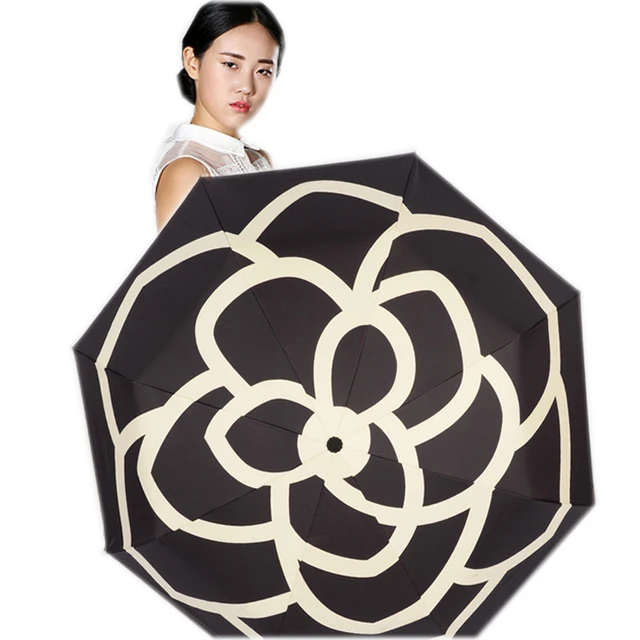 Paraguas plegables de lluvia para mujer, sombrilla con flores, Anti UV, resistente al viento, para mujer Paraguas plegables de lluvia para mujer, sombrilla con flores, Anti UV, resistente al viento, para mujer