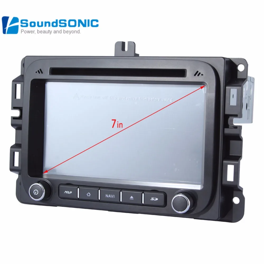 Sale Android 4.4.4 For Dodge RAM 1500 2500 3500 2013 2014 2015 Car Radio Stereo DVD GPS Navigator Autoradio Audio Video Player 3