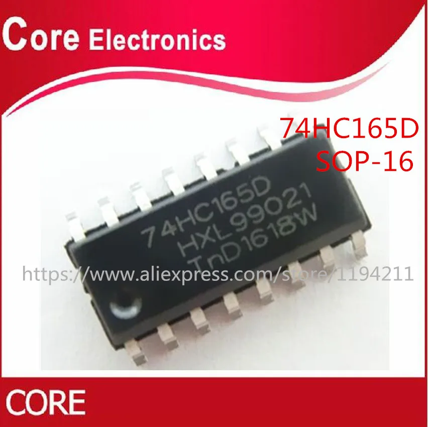 100 шт./лот 74HC165 HC165 74HC165D IC SHIFT REGISTER SOP 16 Интегральные схемы  | Интегральные схемы -32923373006