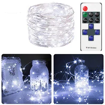 

10m 100led String Lights Christmas Decoration String Lights Electric Plug-in Multi Color Change Wedding Party Hanging Light