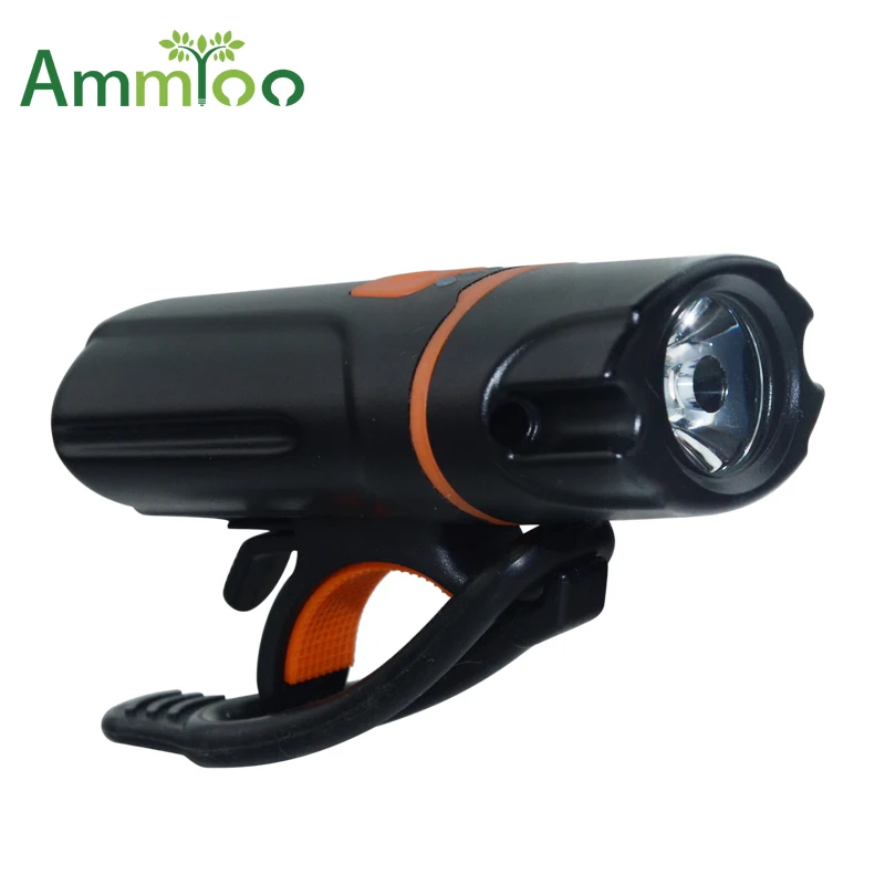 AmmToo Bicycle Front Light Cycling Bike Flashlight Waterproof