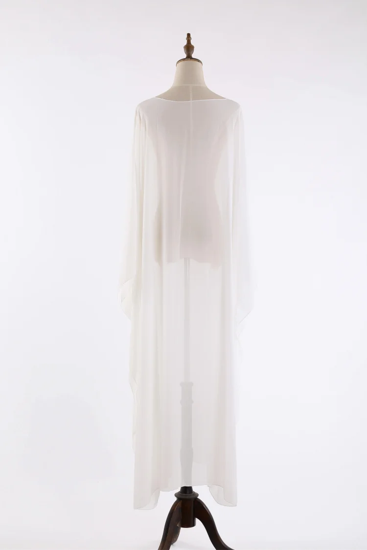 Women's Chiffon Kaftan Long Beach Dress Caftan Loungewear Bathing Suit Bikini Swimsuit Cover Up Swimwear Women's Chiffon Kaftan Long Beach Dress Caftan Loungewear Bathing Suit Bikini Swimsuit Cover Up Swimwear