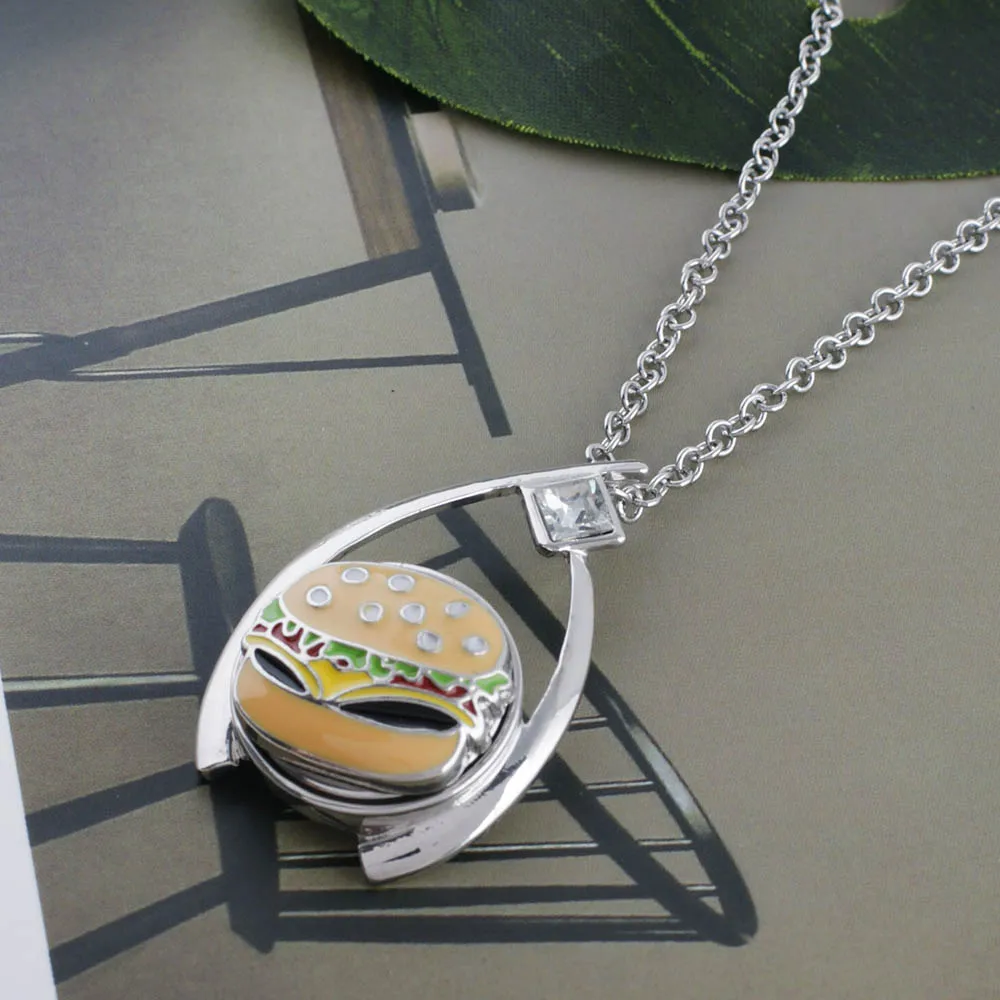 

High Quality Hamburger Snap Necklace Colorful Crystal Round with 18mm Snap Buttons for women Jewelry Valentine's Day Gift