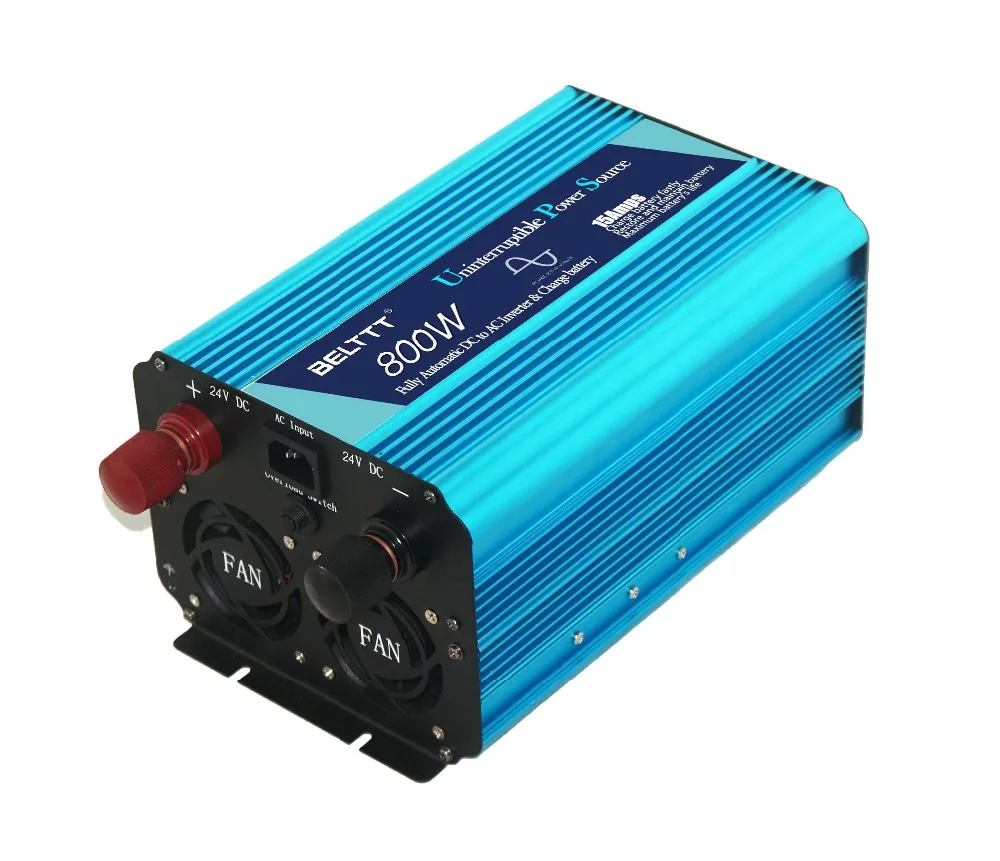 High efficiency 800w 24v dc to 220v ac inverter solar power inverter