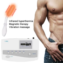 Простаты оздоровительный массажер Массажер-вибратор для простаты Для мужчин Анальная пробка инфракрасное Отопление Мужской простаты стимулятор, анальная пробка