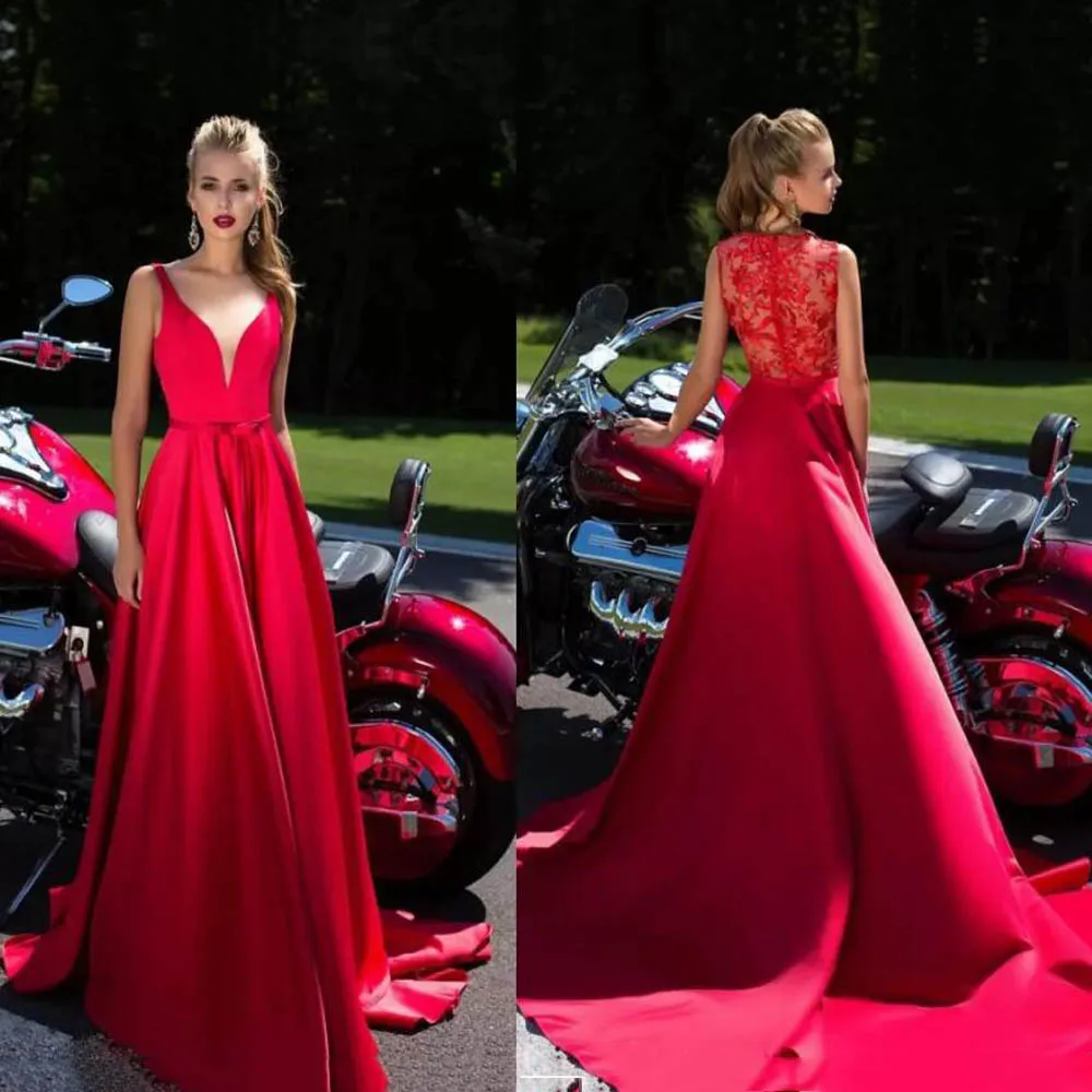 

Robe De Soiree Fashion Lace Sexy See Through Dresses Banquet Elegant Floor Length Wedding Party Dress