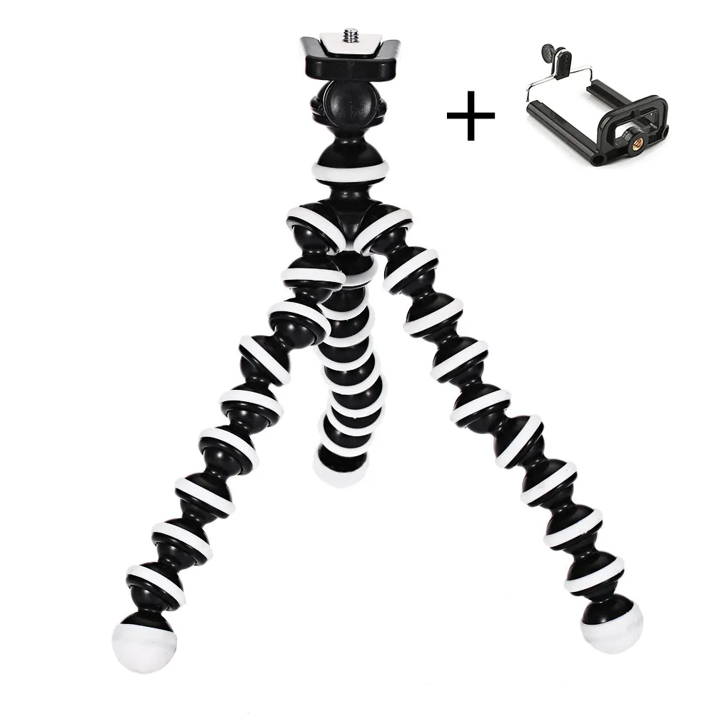 

Tripod Monopod Octopus Flexible Tripod Phone Bracket Portable Tripod Flexible Camera Table Desk Mini Tripods Clip Holder Desktop