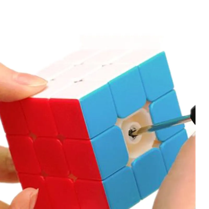 3x3x3 Красочные Скорость пластиковый кубик-головоломка твист Обучающие игрушки для детей подарок 3x3x3 magico Cubo головоломка на скорость игрушки