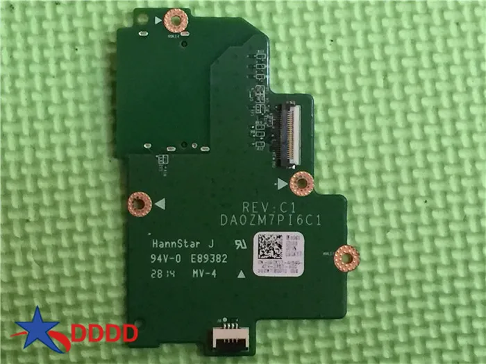 Original For Dell Chromebook 11 SD Card + LED Board DA0ZM7PI6C1 09CKY7 9CKY7  fully tested Original For Dell Chromebook 11 SD Card + LED Board DA0ZM7PI6C1 09CKY7 9CKY7  fully tested