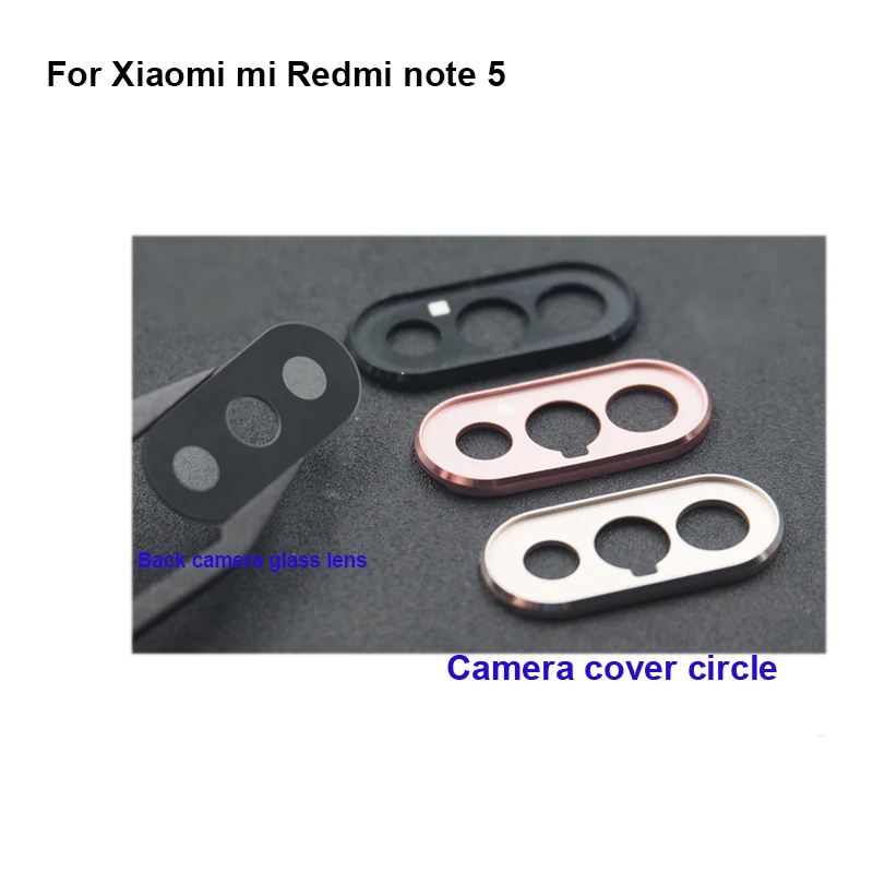 Высококачественный стеклянный чехол для задней камеры Xiaomi mi Redmi note 5 Red