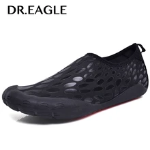 DR. EAGLE летние кроссовки ботинки для воды спортивные тапочки носки для купания мужские пляжные плавающие сетчатые Дайвинг босиком Мужская обувь для спортзала