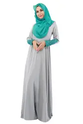 2016 вышивка для взрослых распродажа Настоящее Абая одеяние мусульмане Djellaba мусульманский одежда для женщин мусульманский кафтан Модное