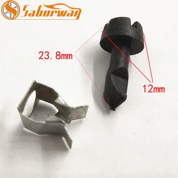 

Saborway Set For Passat B5 1.8 1.8T 1997 - 2005 C5 Engine Cover Spillplate Clip Screw Engine Drive Link Bargeboard Clip Screw