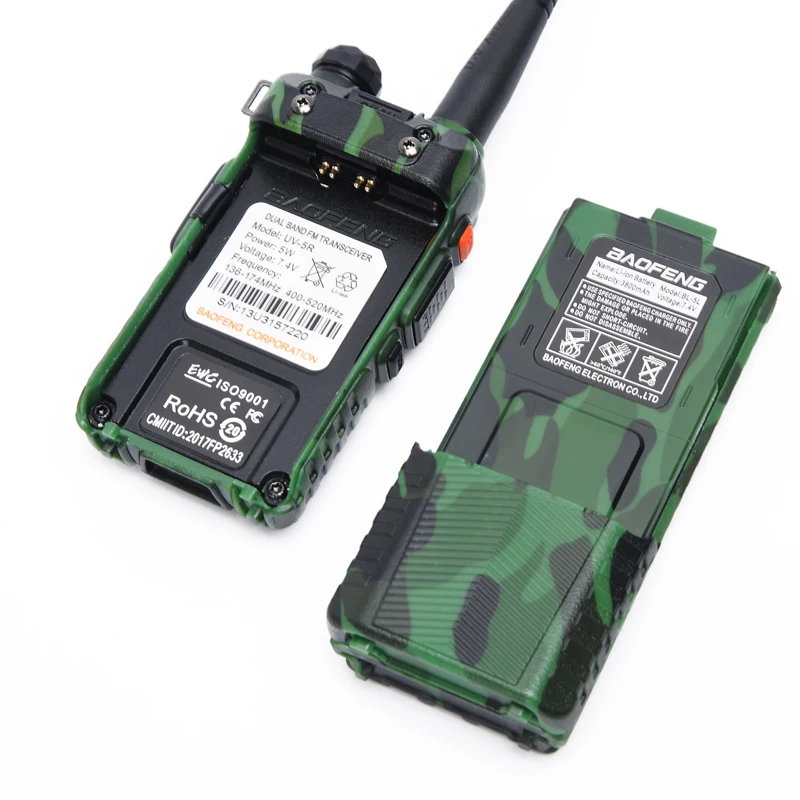 BAOFENG UV-5R BL-5L 7,4 В 3800 мАч литий-ионный аккумулятор большой емкости для Baofeng Walkie Talkie UV-5R серия двухстороннее радио