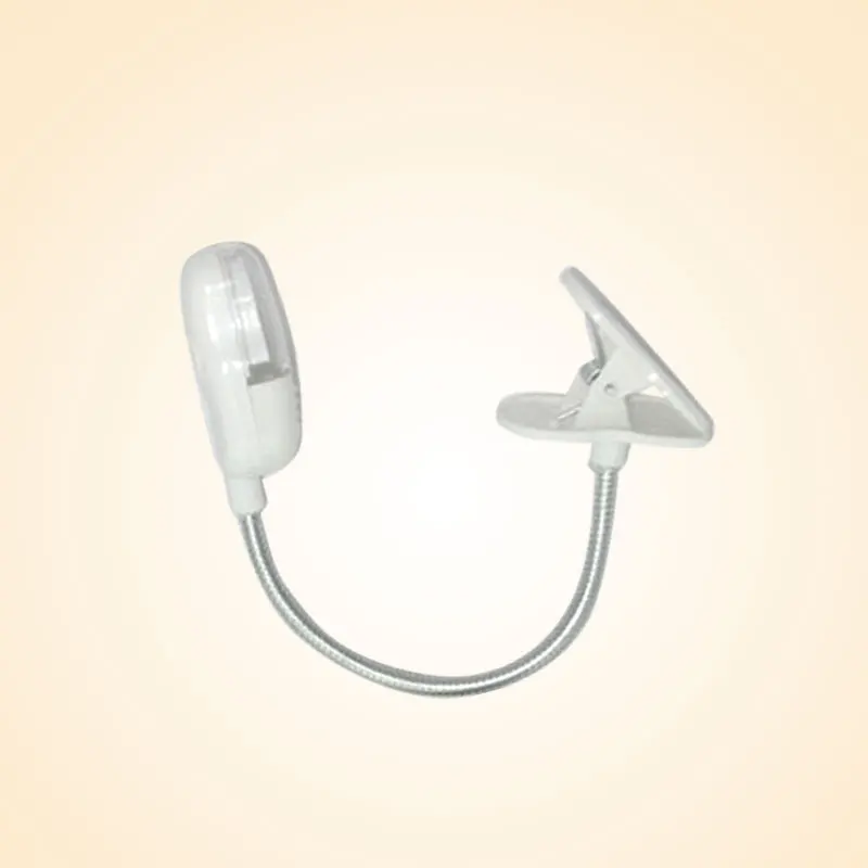 

LED With Clip Lamp Holder Table Desk Book Light Room Study Night Light