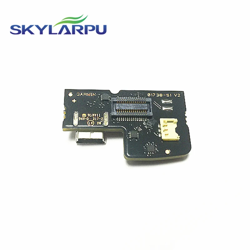 Держатель skylarpu PCB w miniUSB и microSD для Garmin Edge 810 TYPE 10 (810 touring) ремонт замена бесплатная