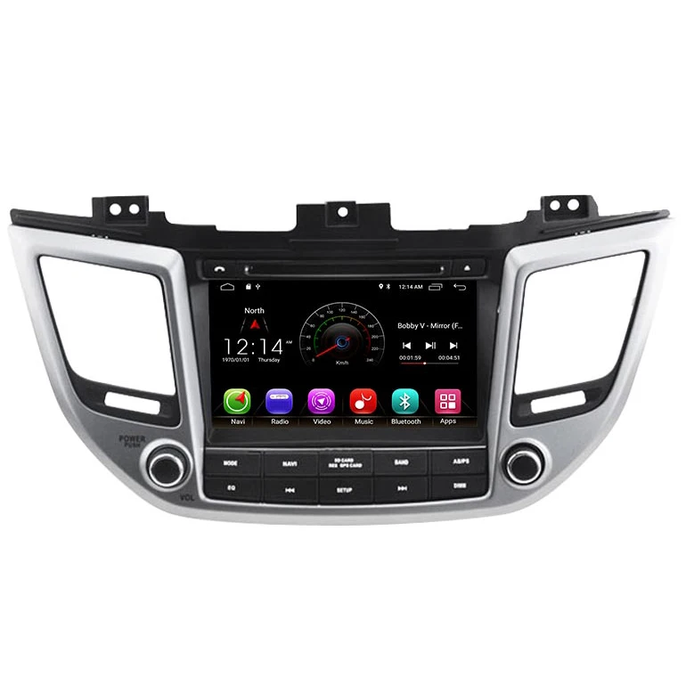 Автомобильный dvd плеер Android 8 1 для Hyundai Tucson/IX35 2015 2016 2017 2Din радио gps навигация стерео