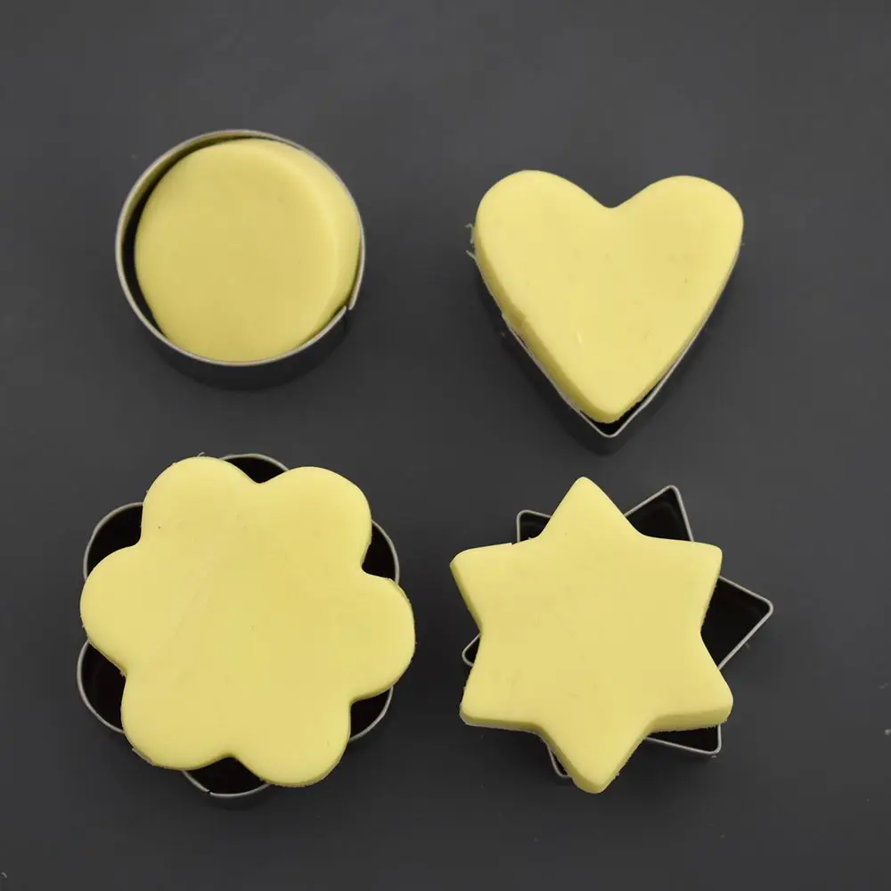 

Stainless Steel 20PCS/SET Cookie Biscuit Cutters Round Star Heart Flower Shape Molds Diy Moulds For Fruit Vegetable Decor Mold