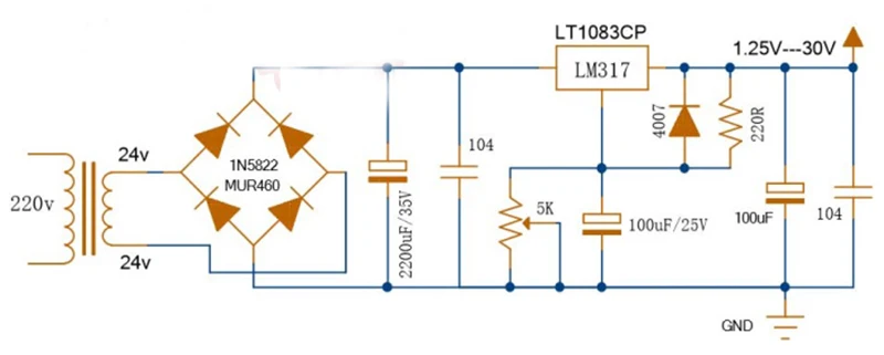 Lt1083ct характеристики схема подключения
