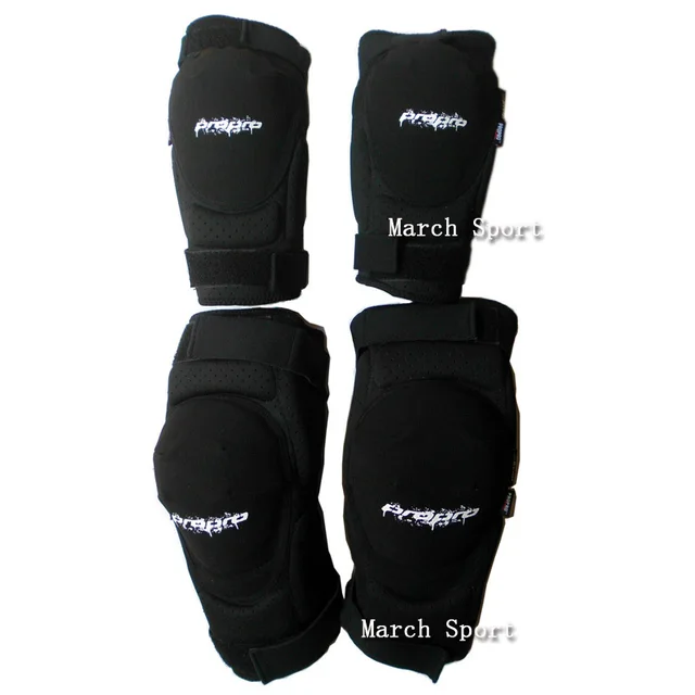 Deluxe Kevlar Knee Elbow Pads Bike MTB Motorcycle Ski Snowboard Ice