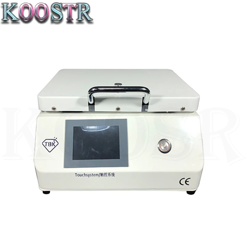 

Newest MINI TBK-808M LCD Touch Screen Laminator Repair Bubble Removing Machine Automatic Lock Air OCA Vacuum Laminating Machine