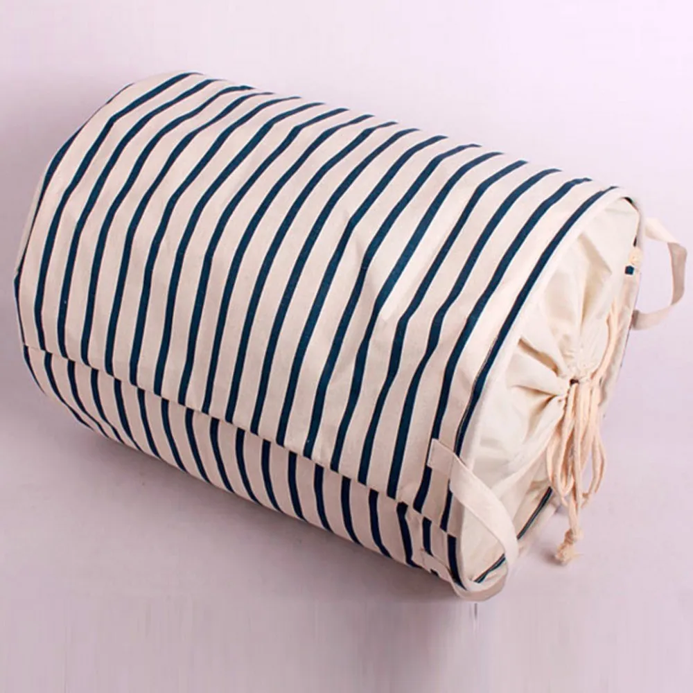 Foldable-Laundry-Basket-Bag-Cotton-Linen-Washing-Clothes-Hamper-Storage-40cm-50cm-15-7-19-6 (1)