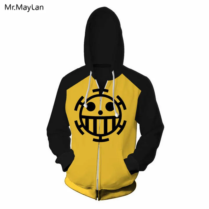 

Japan Anime One Piece 3D Print Zipper Hoodies Men/Women Hiphop Cospaly Streetwear Tracksuits Boys Gold Jackets Clothes Drop ship