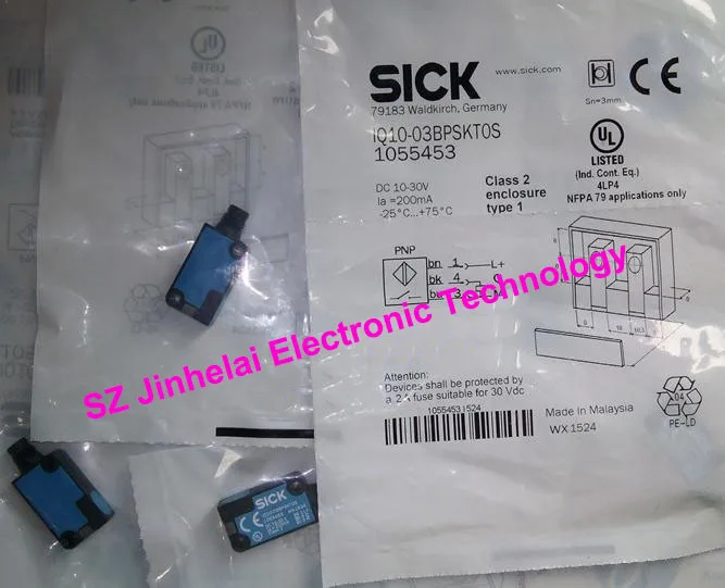 

IQ10-03BPSKT0S New and original SICK Proximity switch, Proximity sensors