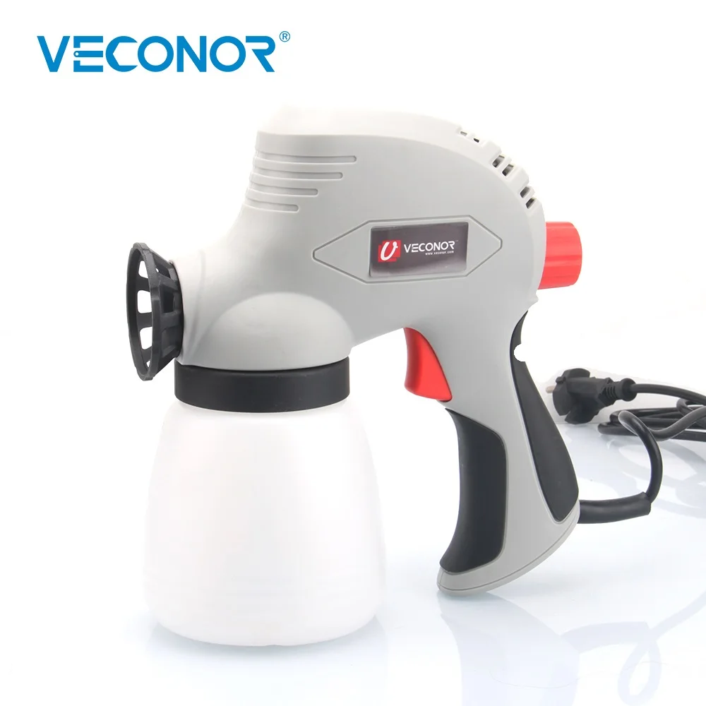 

Power Tools Spray Gun Tool Sprayer Portable Sprayer Adjustable Flow 120W Input 0.8mm Nozzle Detachable Container