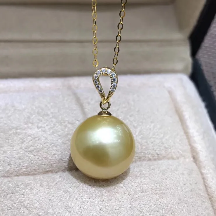 

Solid 18K Yellow Gold Pendant Connector Bead cup and bail 18Karat Solid 18ct Dangle Pendant Findings DIY Fashion Jewelry Making