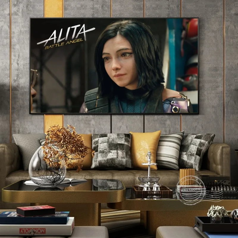 Декоративная живопись постер искусство Alita боевой ангел картина из фильма холст