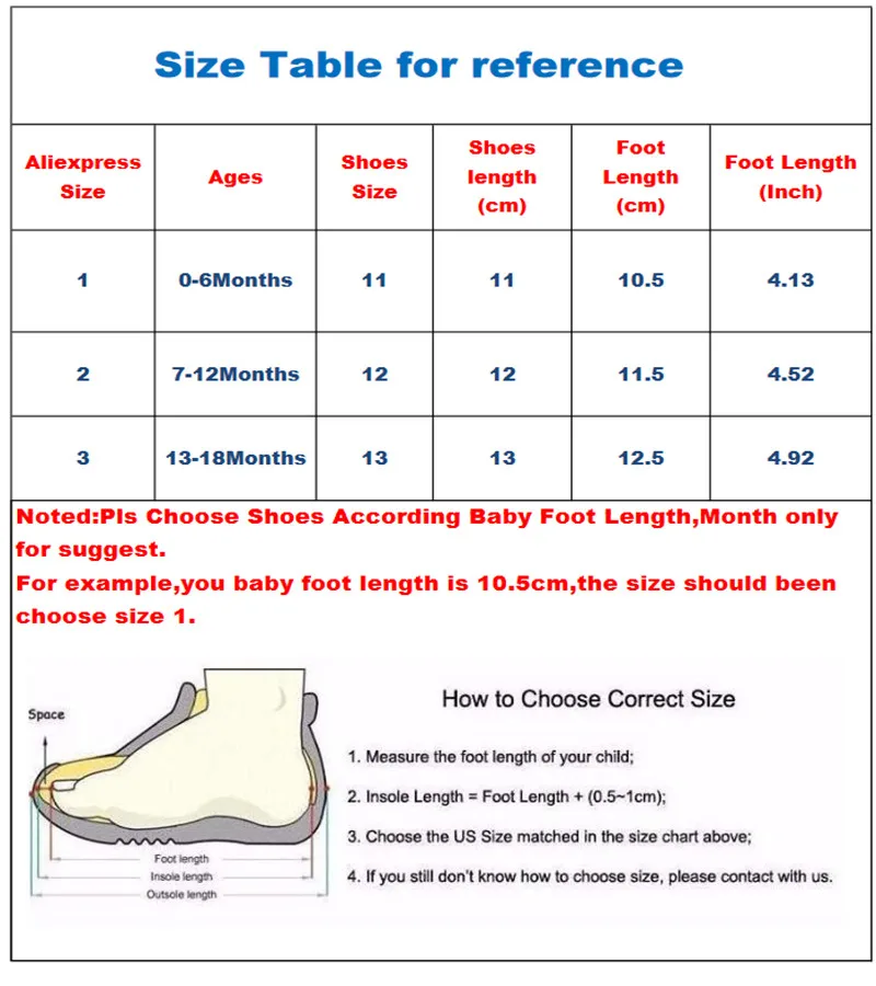 Saileroad 0-18months lienzo deporte Zapatos de bebé recién nacido Niños Niñas Primeros pasos infantil Toddler Soft sole prewalker sneakers Saileroad 0-18months lienzo deporte Zapatos de bebé recién nacido Niños Niñas Primeros pasos infantil Toddler Soft sole prewalker sneakers