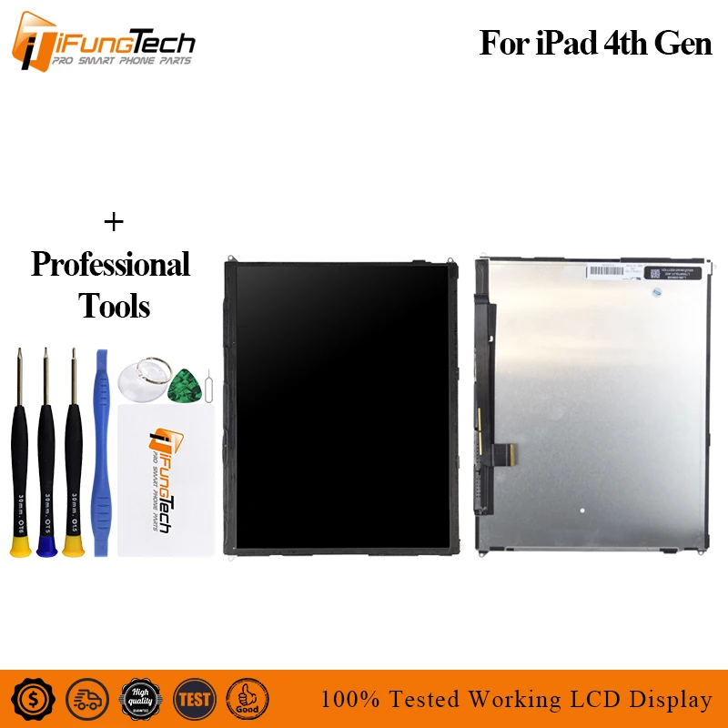 

For iPad 4 4th Gen A1458 A1459 A1460 New LCD Display Panel Monitor Moudle Replacement